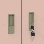 Storage Cabinet 2 pcs Pink 60 x 40 x180 cm Cold-Rolled Steel