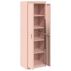 Storage Cabinet 2 pcs Pink 60 x 40 x180 cm Cold-Rolled Steel