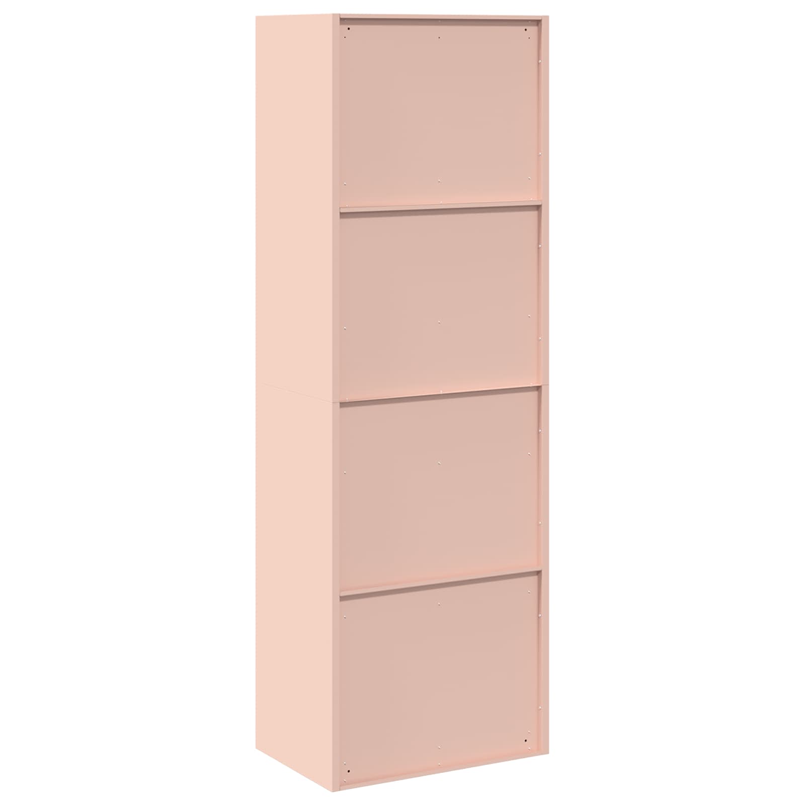 Storage Cabinet 2 pcs Pink 60 x 40 x180 cm Cold-Rolled Steel