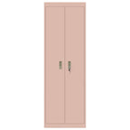 Storage Cabinet 2 pcs Pink 60 x 40 x180 cm Cold-Rolled Steel