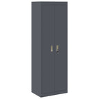 Storage Cabinet with Storage 2 pcs Anthracite 60 x 40 x180 cm