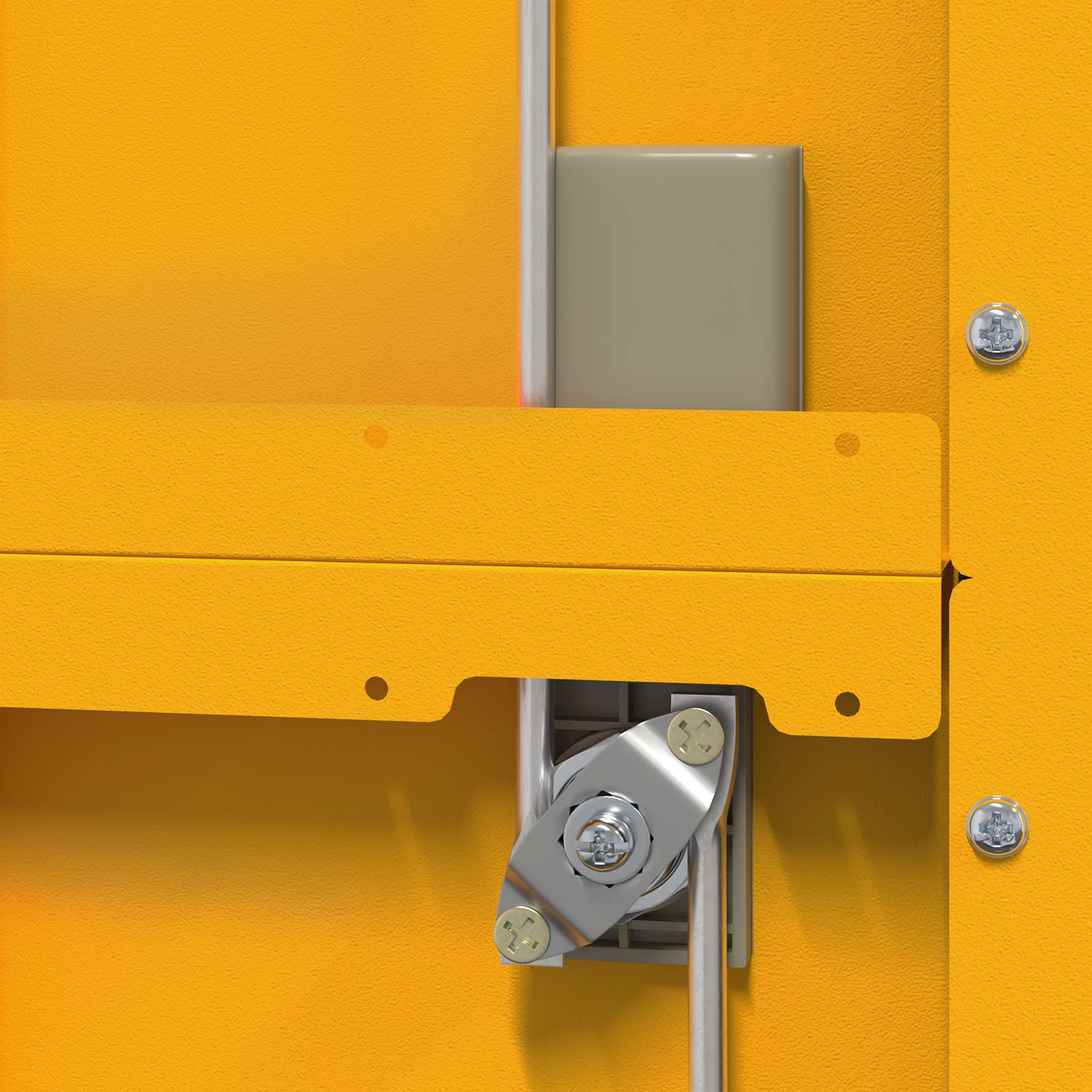 Storage Cabinet 2 pcs Mustard Yellow 60 x 40 x180 cm