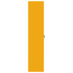 Storage Cabinet 2 pcs Mustard Yellow 60 x 40 x180 cm