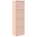 Storage Cabinet 2 pcs Pink 60 x 40 x200 cm Cold-Rolled Steel