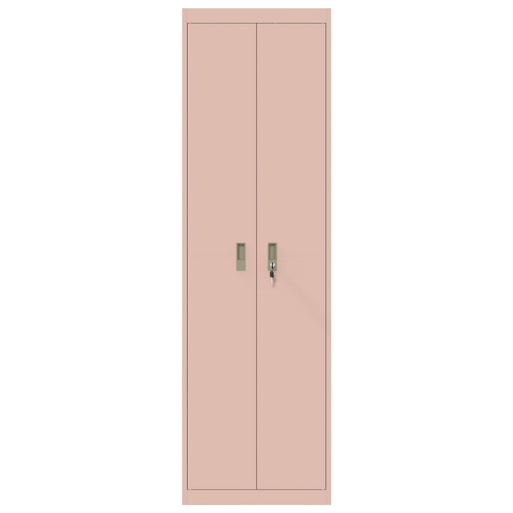 Storage Cabinet 2 pcs Pink 60 x 40 x200 cm Cold-Rolled Steel