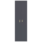 Storage Cabinet with Storage 2 pcs Anthracite 60 x 40 x200 cm