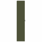 Storage Cabinet with Storage 2 pcs Olive Green 60 x 40 x200 cm