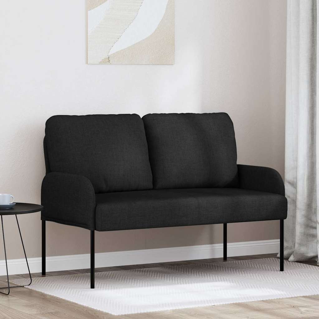 Sofas with Cushion Black 115 x 56 x 80 cm Plywood