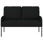 Sofas with Cushion Black 115 x 56 x 80 cm Plywood