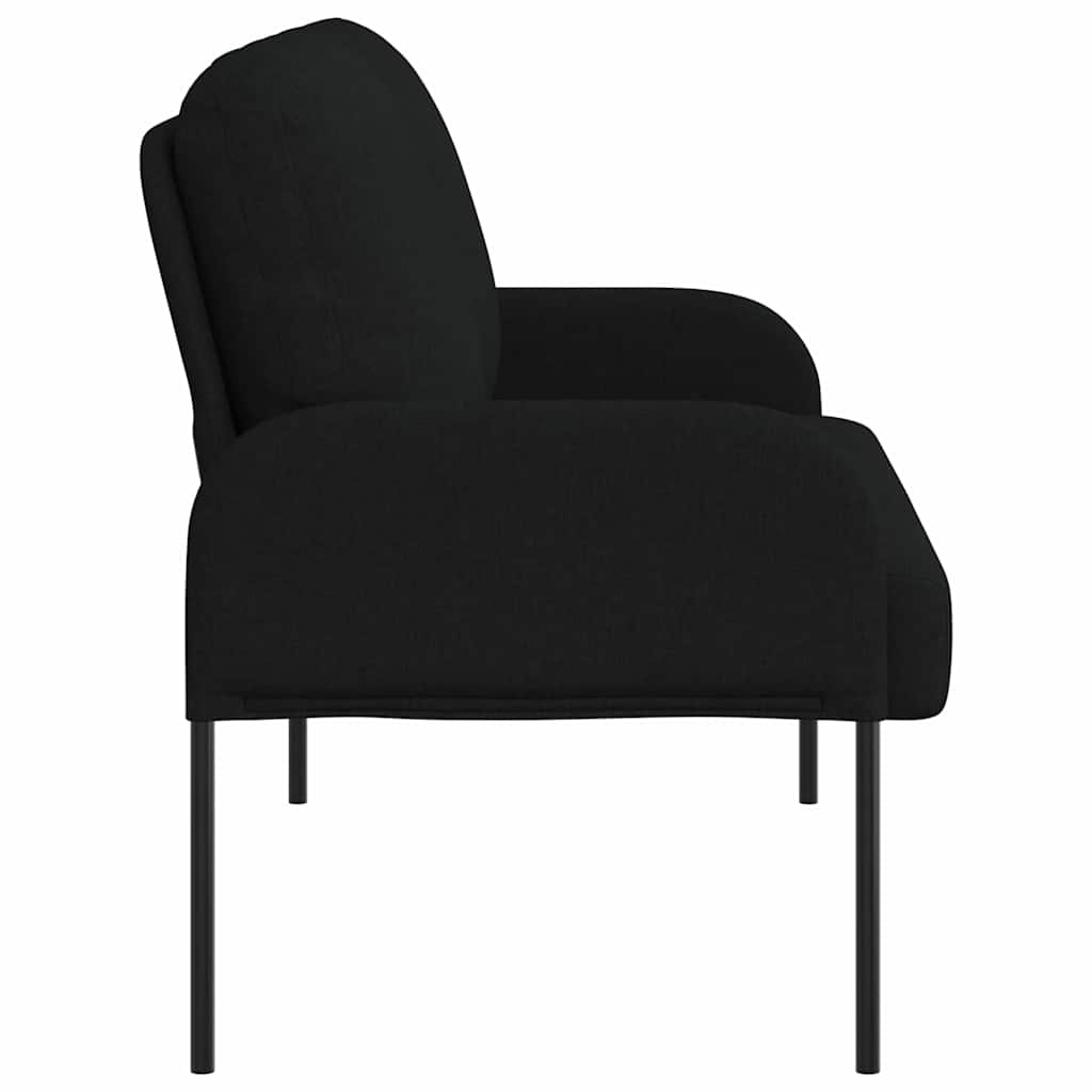 Sofas with Cushion Black 115 x 56 x 80 cm Plywood