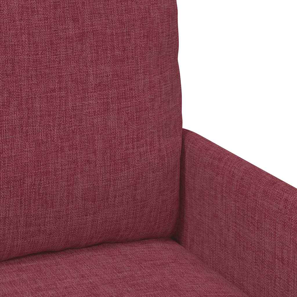 Sofas with Cushion Wine Red 115 x 56 x 80 cm Plywood
