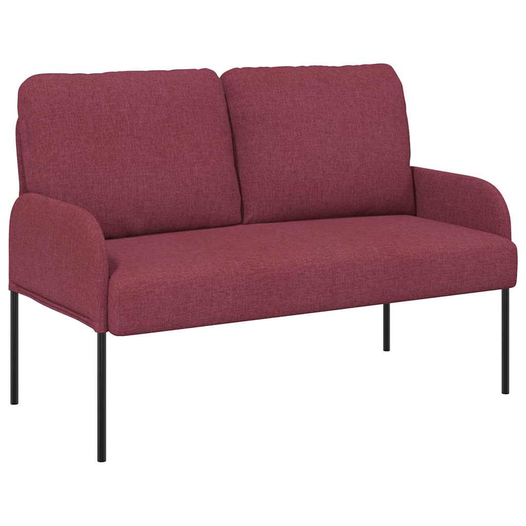 Sofas with Cushion Wine Red 115 x 56 x 80 cm Plywood