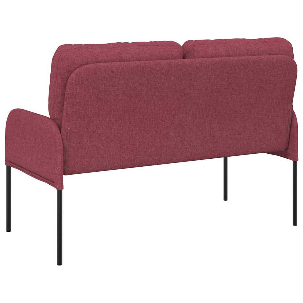 Sofas with Cushion Wine Red 115 x 56 x 80 cm Plywood