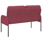 Sofas with Cushion Wine Red 115 x 56 x 80 cm Plywood