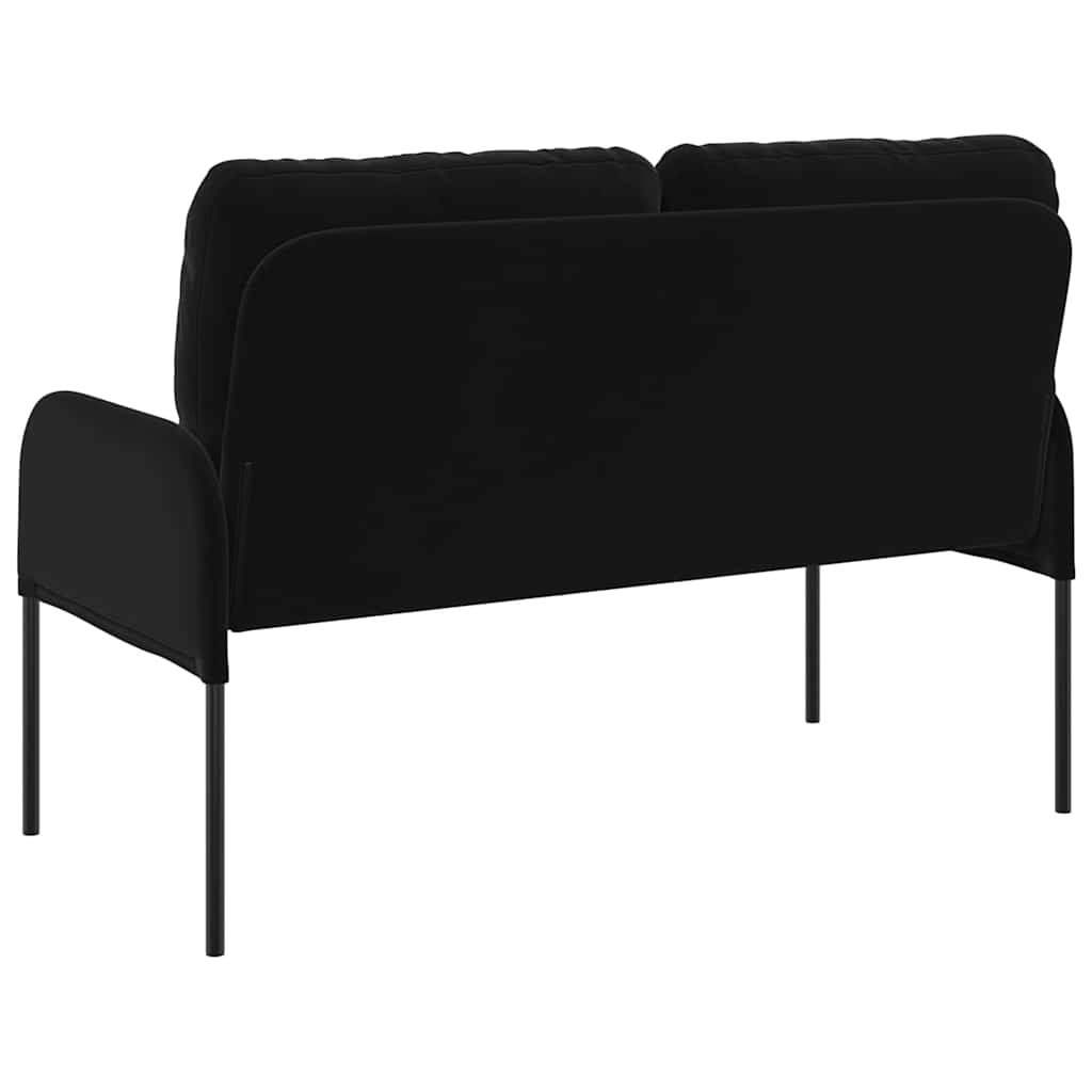 Sofas with Cushion Black 115 x 56 x 80 cm Plywood