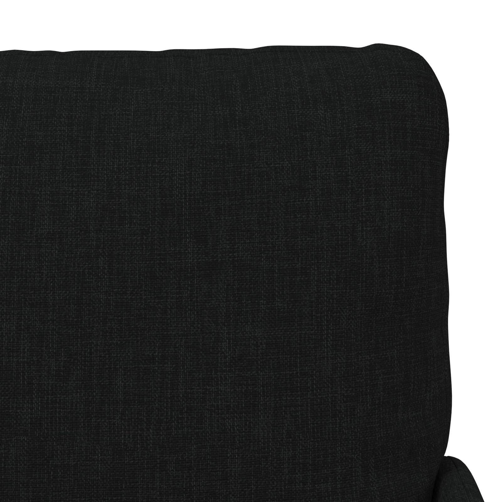 Sofa Sets with Cushion 3 pcs Black 115 x 56 x 80 cm Plywood