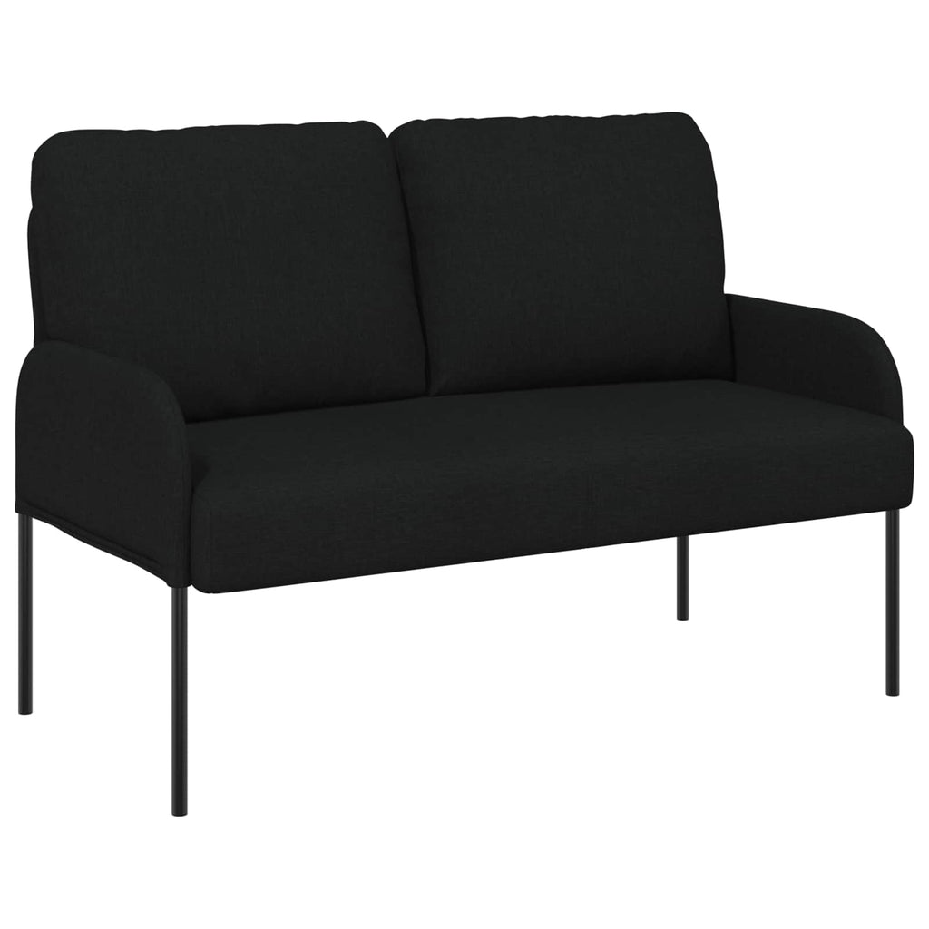 Sofa Sets with Cushion 3 pcs Black 115 x 56 x 80 cm Plywood