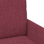 Sofa Sets with Cushion 3 pcs Wine Red 115 x 56 x 80 cm Plywood