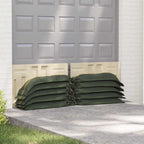 Sandbags 10 pcs Green 120 x 27 cm HDPE
