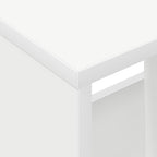 Magazine Rack White 102 x 30 x 45 cm