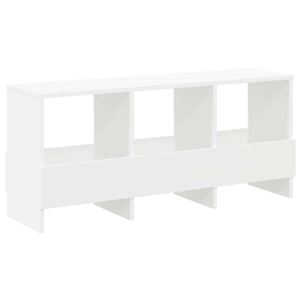 Magazine Rack White 102 x 30 x 45 cm