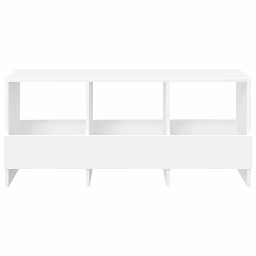 Magazine Rack White 102 x 30 x 45 cm