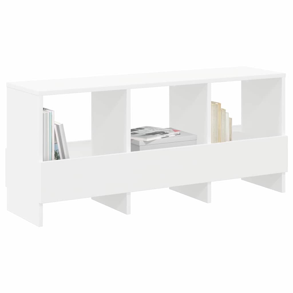 Magazine Rack White 102 x 30 x 45 cm