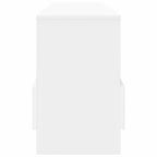 Magazine Rack White 102 x 30 x 45 cm