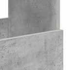 Magazine Rack Concrete Grey 102 x 30 x 45 cm