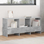Magazine Rack Concrete Grey 102 x 30 x 45 cm