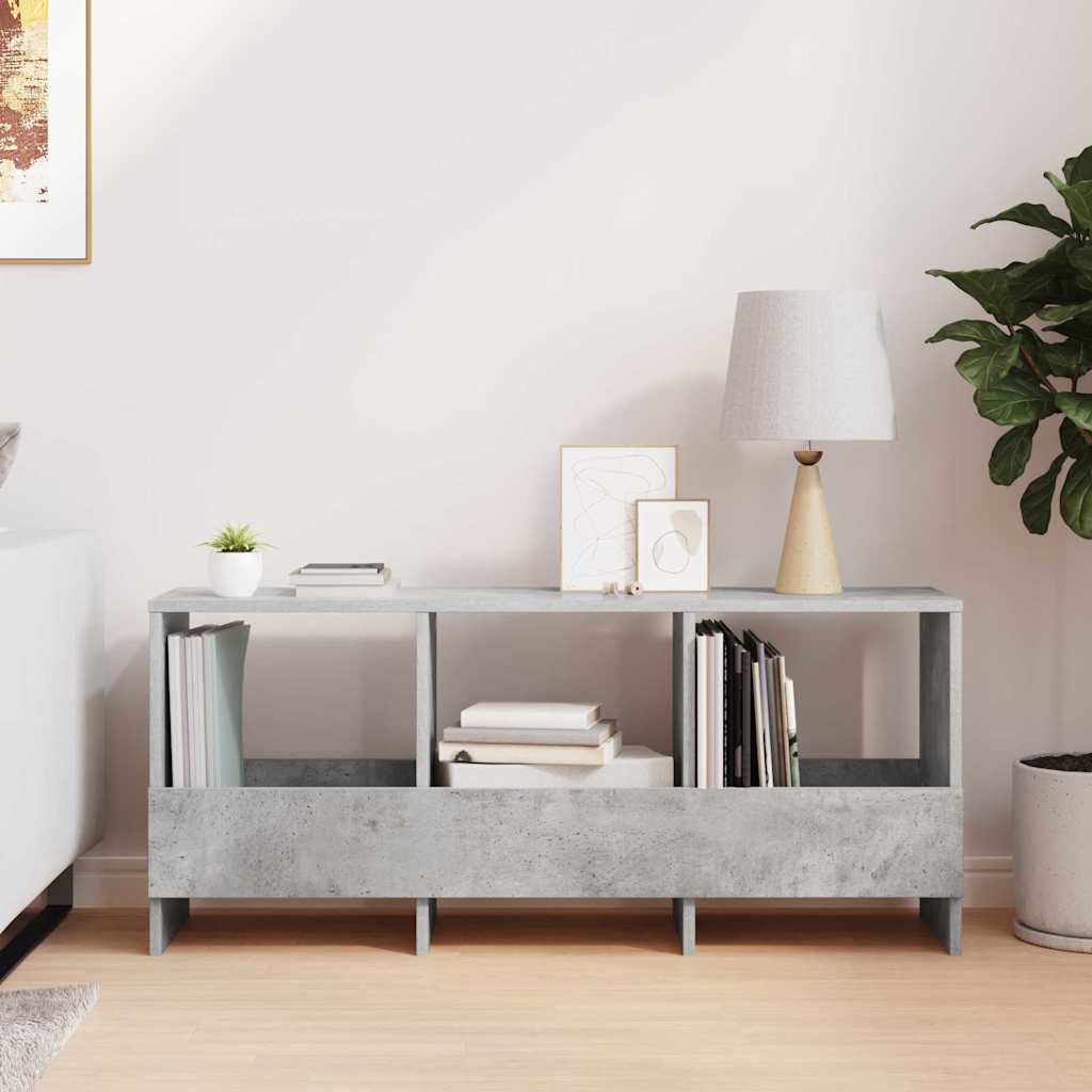 Magazine Rack Concrete Grey 102 x 30 x 45 cm