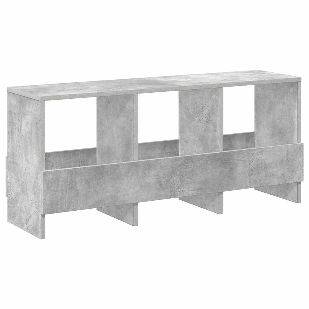 Magazine Rack Concrete Grey 102 x 30 x 45 cm