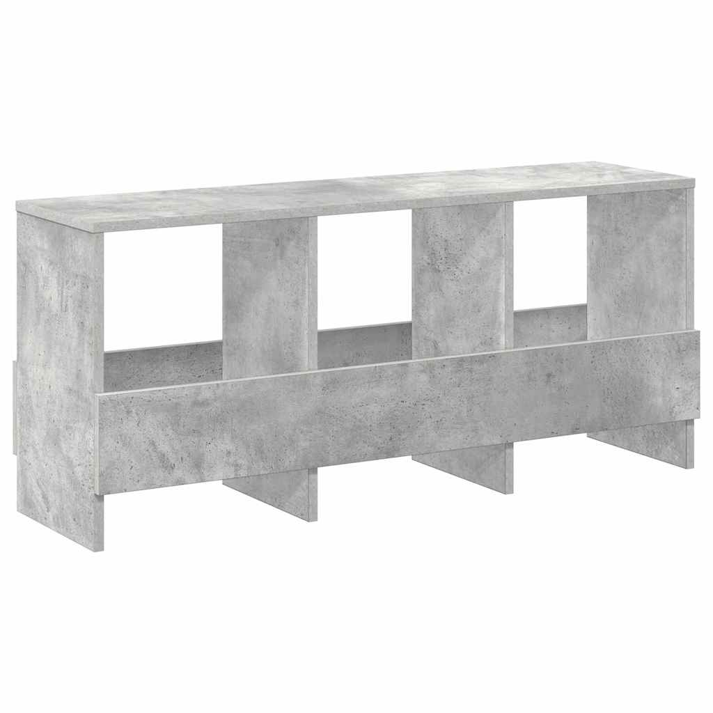 Magazine Rack Concrete Grey 102 x 30 x 45 cm