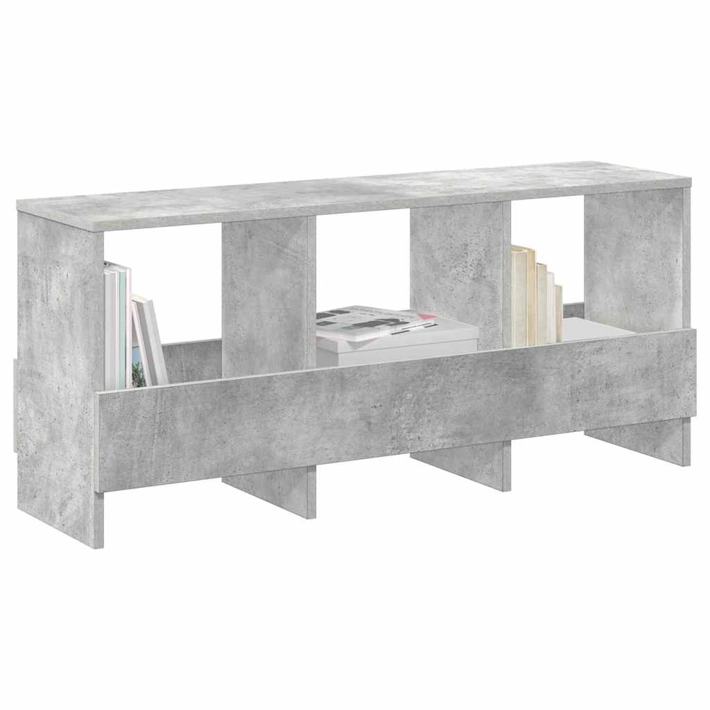 Magazine Rack Concrete Grey 102 x 30 x 45 cm