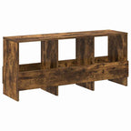 Magazine Rack Smoked Oak 102 x 30 x 45 cm