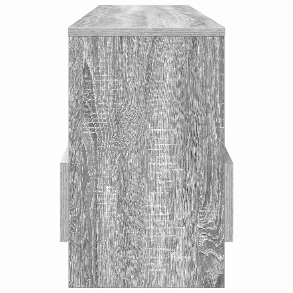 Magazine Rack Grey Sonoma 102 x 30 x 45 cm