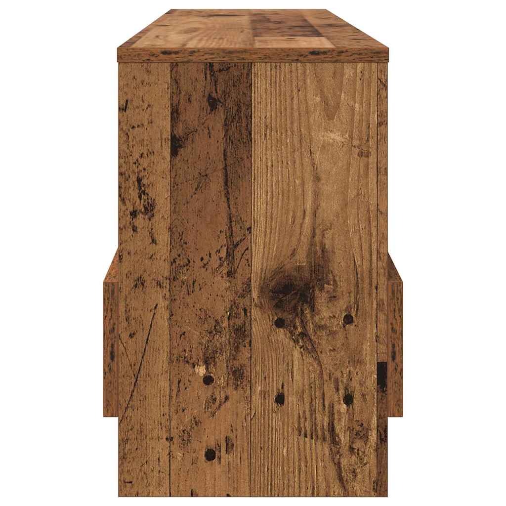 Magazine Rack Old Wood 102 x 30 x 45 cm