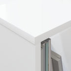 Magazine Rack White 35 x 30 x 45 cm