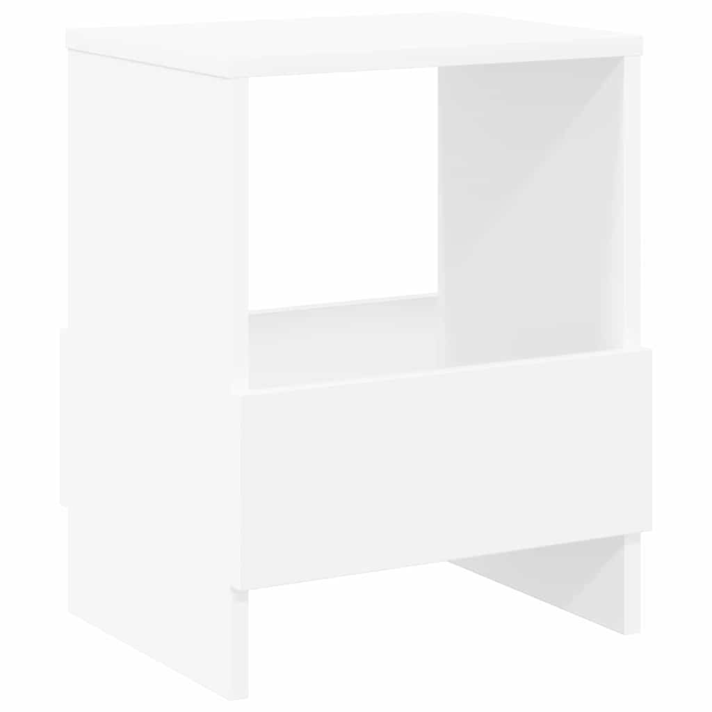Magazine Rack 2 pcs White 35 x 30 x 45 cm
