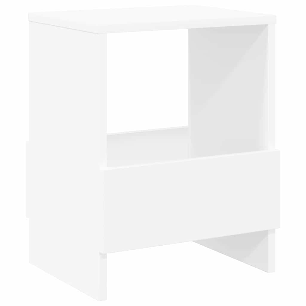 Magazine Rack 2 pcs White 35 x 30 x 45 cm