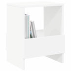 Magazine Rack 2 pcs White 35 x 30 x 45 cm