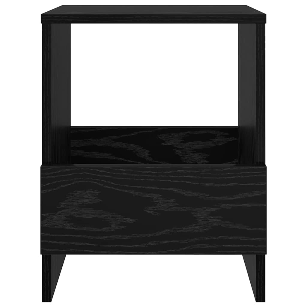 Magazine Rack Black Oak 35 x 30 x 45 cm