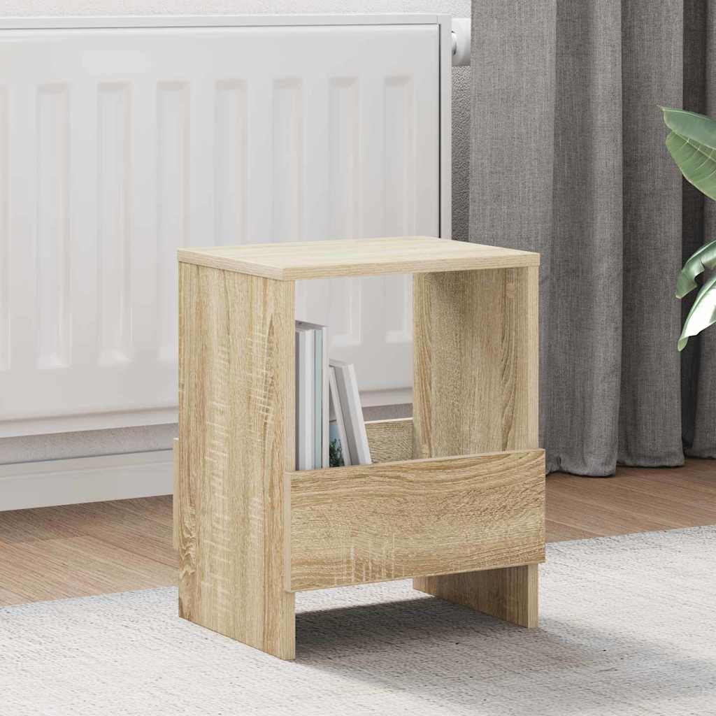 Magazine Rack 2 pcs Sonoma Oak 35 x 30 x 45 cm