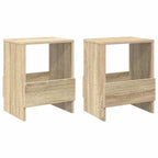 Magazine Rack 2 pcs Sonoma Oak 35 x 30 x 45 cm