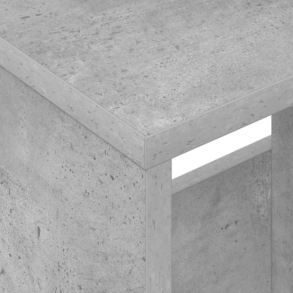 Magazine Rack Concrete Grey 35 x 30 x 45 cm