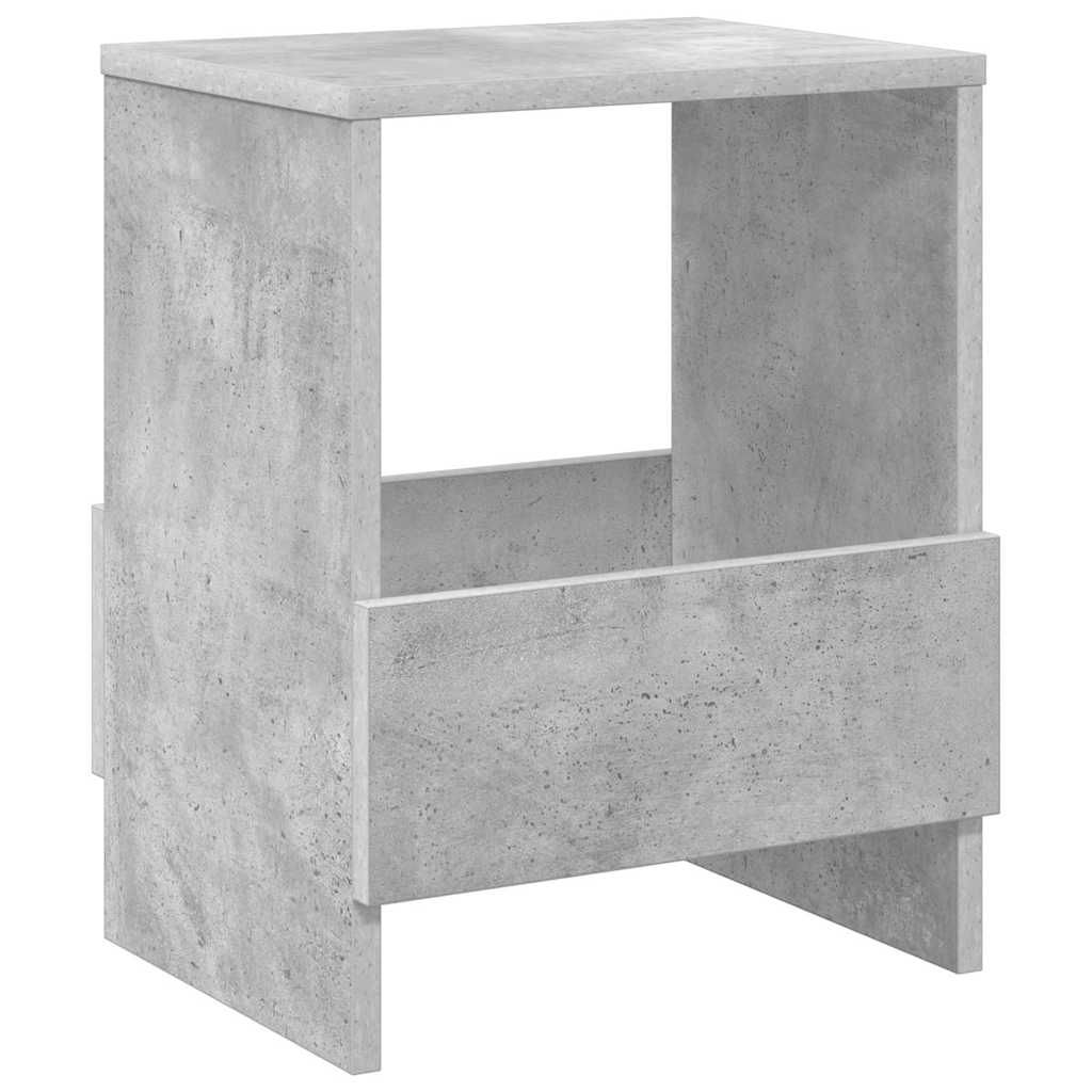 Magazine Rack 2 pcs Concrete Grey 35 x 30 x 45 cm