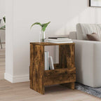 Magazine Rack Smoked Oak 35 x 30 x 45 cm