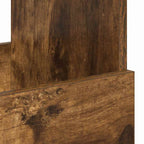 Magazine Rack 2 pcs Smoked Oak 35 x 30 x 45 cm