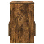 Magazine Rack 2 pcs Smoked Oak 35 x 30 x 45 cm