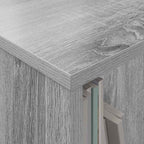 Magazine Rack Grey Sonoma 35 x 30 x 45 cm